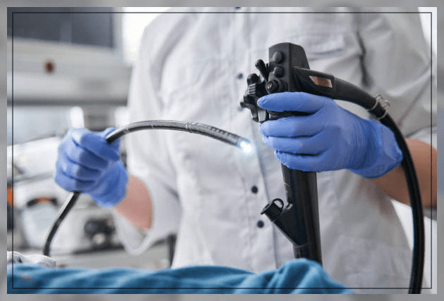 Dr. Kalpit Devani, gastroenterologist Greenville SC performing diagnostic endoscopy
